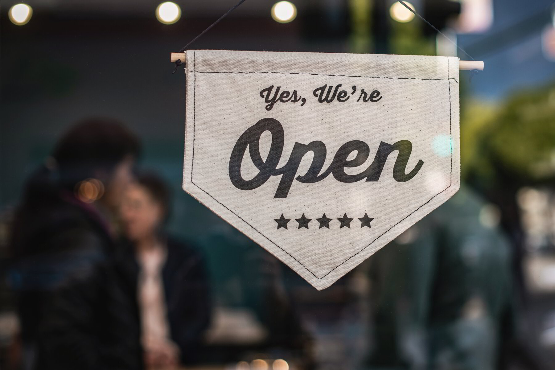 Yes, we are open